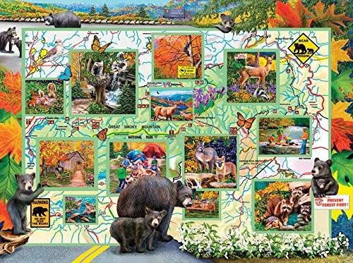 Bears on the Road 1000 pc Jigsaw Puzzle -Bear theme- by SunsOut