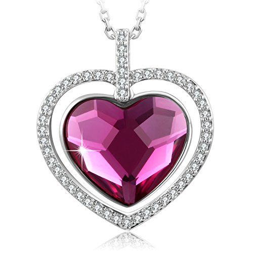 SUES SECRET Red Heart Pendant Blessed 