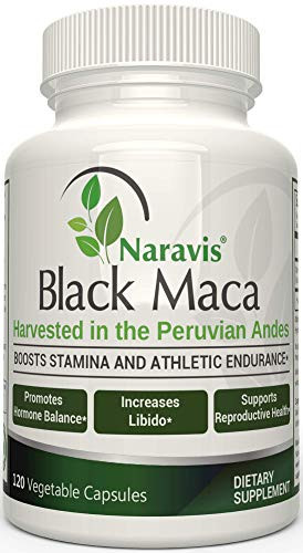Maca Root Capsules - 1000mg Serving - 120 Veggie Caps - Maca Powder from Peru - Supports Reproductive Health - Non-GMO Vegan and Keto Friendly Supplem