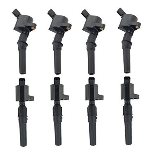 Set of 8 Ignition Coils Pack for Ford F-150 F-250 F-350 E-150 E-250 E-350 Econoline Crown Victoria Lincoln Town Car Mercury