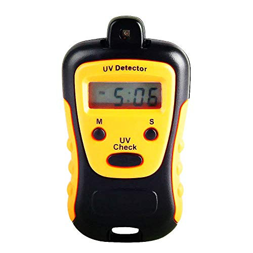 ELEOPTION High Precision UV Strength Tester UVA UVB Meter Photometer UV Detector Hand-held LCD Display for Outdoor Sunlight for Sunglasses UV Strength