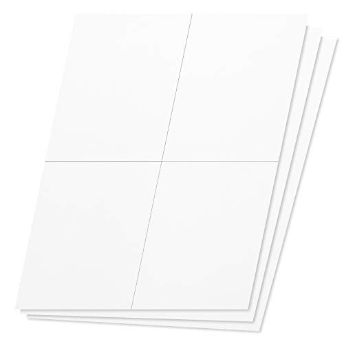 OfficeSmartLabels Rectangular 4-1-4 x 5-1-2 Shipping-Wine Bottle Labels for Laser and Inkjet Printers  4 25 x 5 5 Inch  4 per Sheet  White  200 Labels