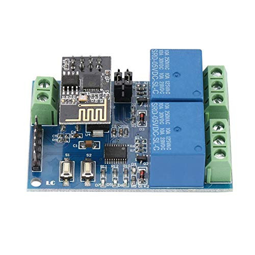 Wifi Relay Module  5V ESP8266 Dual Channel WiFi Relay Module IOT Smart Home Phone APP Remote Switch