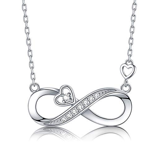 DESIMTION Infinity Heart Necklace for 
