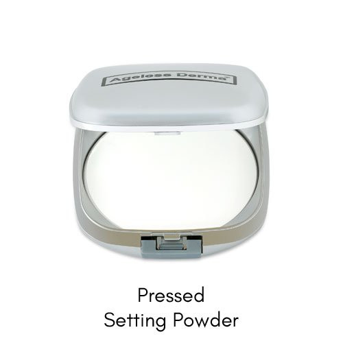Ageless Derma Mineral Pressed makeup Setting Powder- A translucent Face Finishing Powder Foundation