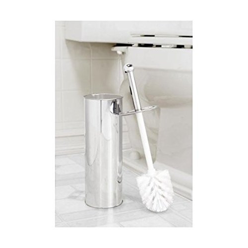 Bath Bliss Stainless Steel Holder Toilet Brush