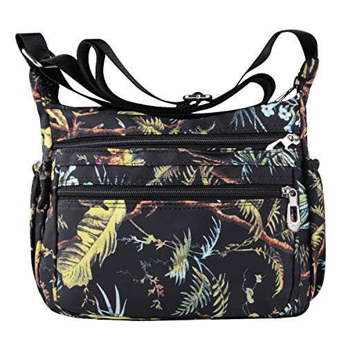 NOTAG Shoulder Bags for Women Nylon Crossbody Bags Waterproof Lightweight Messenger Purses and Handbags -Y-