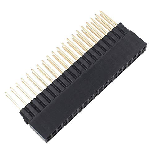 SB Components 2x20 Pins Extra Tall Female 0 1 Pitch Stacking Header for Raspberry Pi A-  Pi Model B-  Pi 2  Pi 3 and Pi 3 B- -Pack of 5-
