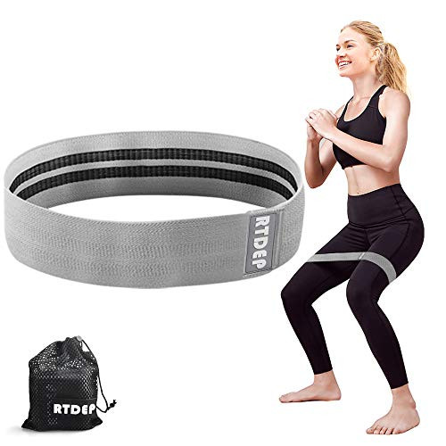 RTDEP Resistance Bands Exercise Bands Hip Band Booty Bands for WomenandMen Fabric Bands for Working Out Set of 3 Booty Band for Legs Glutes  Abs  ButtandA