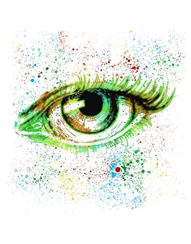 Eye Medical Wall Art Decor Print  Ideal for Eye Clinic  Opticians or Hospital  Great Gift for Medical Science Student  Graduating Optometrist  Doctor
