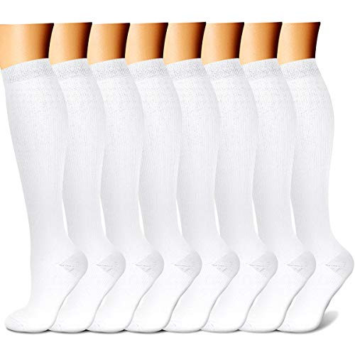 CHARMKING Compression Socks for Women and Men Circulation 15-20 mmHg is Best Graduated Athletic for Running Flight Travel Crossfit Pregnant Cycling CHARMKING Compression Socks for Women and Men Circulation 15-20 mmHg is Best Graduated Athletic for Running Flight Travel Crossfit Pregnant Cycling