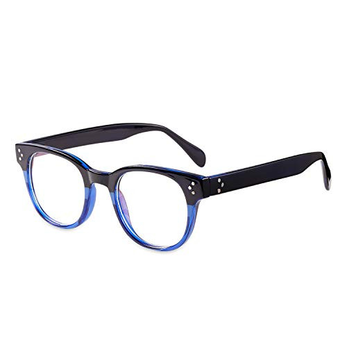 SaNgaiMEi Blue Light Blocking Glasses Anti Eye Strain Computer Gaming Glasses with UV400 Lightweight Eyeglasses Anti Glare Digital Glasses Computer Fi