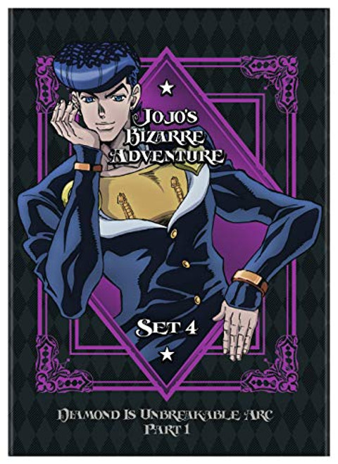 JoJos Bizarre Adventure Set 4 Diamond Is Unbreakable Part 1 -DVD- JoJos Bizarre Adventure Set 4 Diamond Is Unbreakable Part 1 -DVD-
