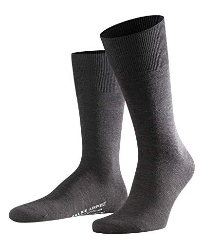 Falke Airport Crew Socks Dark Brown EU 39-40 -US Mens 6 5-7 5-