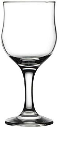 Circleware Concord Street Wine Glasses  Set of 6 All-Purpose Elegant Party Beverage Glassware Drinking Cups for Water  Juice  Beer  Liquor  Whiskey Ba