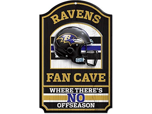 Wincraft NFL Wood Sign Team Baltimore Ravens Wincraft NFL Wood Sign Team Baltimore Ravens