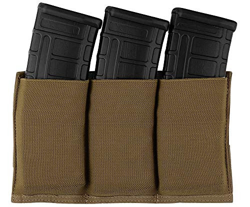 KRYDEX Molle 5 56mm Triple Magazine Pouch Speed Mag Pouches for 223 5 56 Magazine -Coyote Brown- KRYDEX Molle 5 56mm Triple Magazine Pouch Speed Mag Pouches for 223 5 56 Magazine -Coyote Brown-