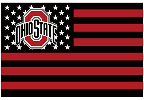 Ohio State Buckeyes 3x5FT Stars and Stripes Flag Buckeyes-nation