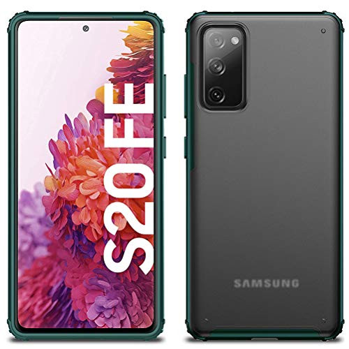 MOONCASE Case for Samsung Galaxy S20 FE  Ultra-Thin Frosted Transparent Back Cover Shock Absorption Anti-Fall Flexible Ultra-Light Case for Samsung Ga