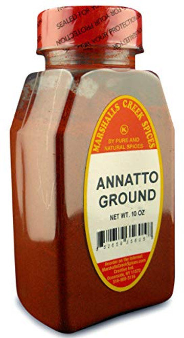 Marshalls Creek Spices New Size Seasoning  Annatto Seed Ground  10 Ounce