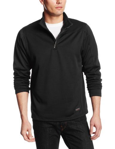 Charles River Apparel Mens Stealth Quarter Zip Pullover  Black  XXL