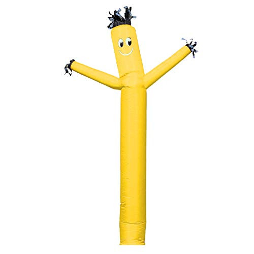 MOUNTO 10ft 12inch Fly Puppet Dancer Tube Man Fly Guy Puppet Dancer -Yellow-
