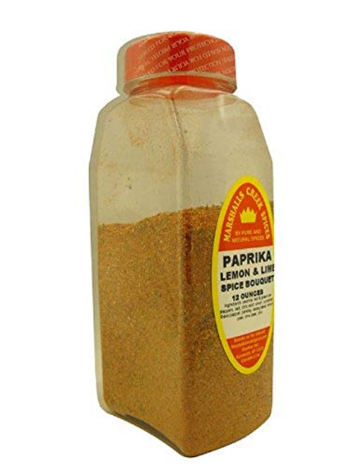 Marshalls Creek Spices Marshalls Creek Spice Co  XL Size Low Salt Paprika Lemon and Lime Spice Bouquet  12 Oz