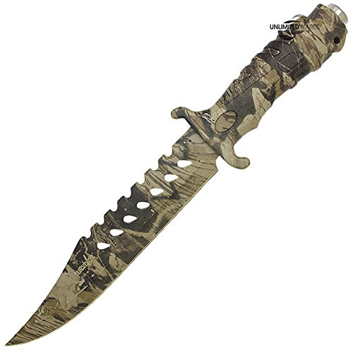 13 CAMO TACTICAL GSTORE COMBAT BOWIE HUNTING KNIFE Survival Military Fixed Blade 13 CAMO TACTICAL GSTORE COMBAT BOWIE HUNTING KNIFE Survival Military Fixed Blade
