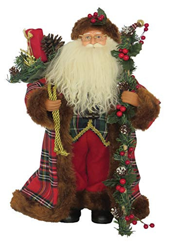 Santas Workshop 7031 Santa  15 Tall  Red