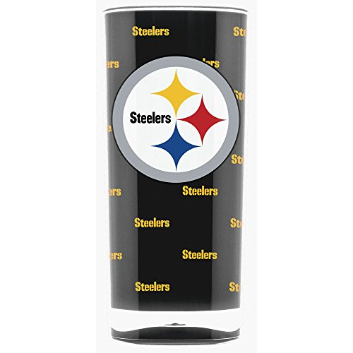 NFL Pittsburgh Steelers 16oz Insulated Acrylic Square Tumbler NFL Pittsburgh Steelers 16oz Insulated Acrylic Square Tumbler