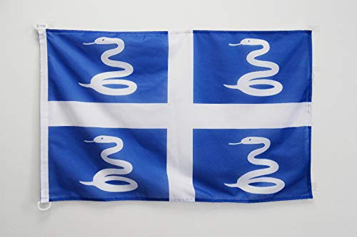 AZ FLAG Martinique Nautical Flag 18 x 12 - French Region of Martinique Flags 30 x 45 cm - Banner 12x18 in for Boat AZ FLAG Martinique Nautical Flag 18 x 12 - French Region of Martinique Flags 30 x 45 cm - Banner 12x18 in for Boat