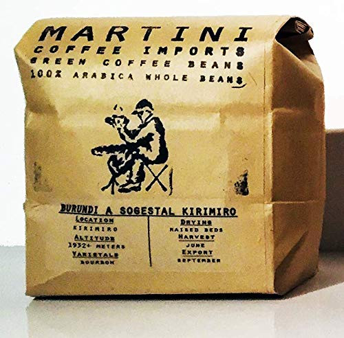 1LB - Unroasted Green Coffee Beans - Single Origin - Burundi A Sogestal Kirimiro