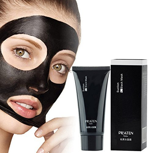 PILATEN blackhead remover Deep Cleansing purifying peel acne black mud face mask by U Happy