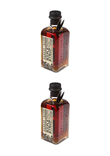 WOODINVILLE Barrel Aged Grade A Maple Syrup  8 5 Ounce -2 pack-