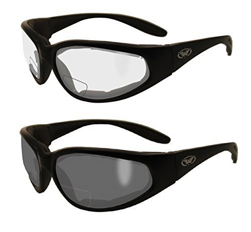 2 Pairs - 1 5 Bifocal Global Vision Eyewear Hercules Anti-fog Safety Glasses with EVA Foam -1 Clear 1 Smoke- by Global Vision Eyewear 2 Pairs - 1 5 Bifocal Global Vision Eyewear Hercules Anti-fog Safety Glasses with EVA Foam -1 Clear 1 Smoke- by Global Vision Eyewear