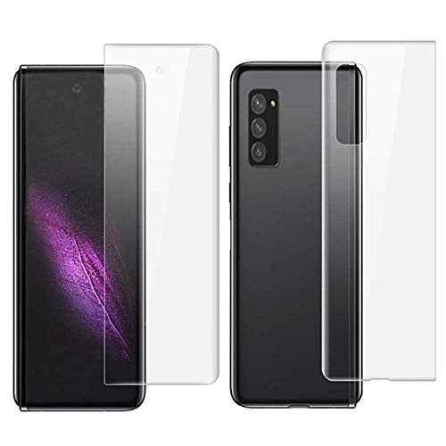 2 Pack Compatible with Galaxy Z Fold 2 Screen Protector Front - Back Full Covered Anti-Scratch Screen Protector Film For Samsung Galaxy Z Fold 2 5G P 2 Pack Compatible with Galaxy Z Fold 2 Screen Protector Front - Back Full Covered Anti-Scratch Screen Protector Film For Samsung Galaxy Z Fold 2 5G P
