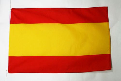 AZ FLAG Spain Without arms Flag 2 x 3 - Spanish Civil Flags 60 x 90 cm - Banner 2x3 ft