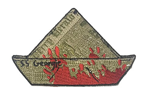 SS Georgie Boat Scary Clown Horror Movie Die Cut 2 25 X 3 5 Iron On Patch Applique - Gifts for Him for Her for Boys for Girls for Husband for W SS Georgie Boat Scary Clown Horror Movie Die Cut 2 25 X 3 5 Iron On Patch Applique - Gifts for Him for Her for Boys for Girls for Husband for W