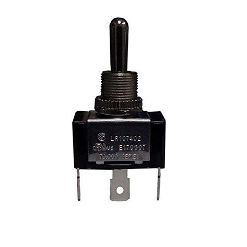 Morris 70081 Heavy Duty Toggle Switch  SPDT  On-Off-On  Quick Connect Terminals  1 Pole