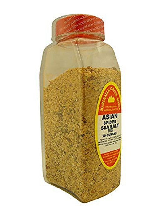 Marshalls Creek Spices Marshalls Creek Spice Co  XL Size Low Salt Asian Spiced Sea Salt Mix  20 Oz