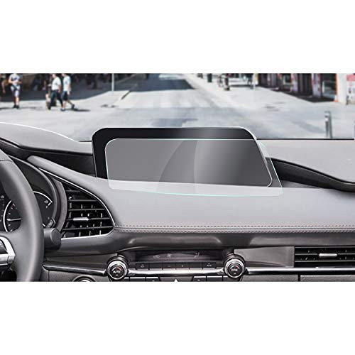 2019 2020 Mazda 3 Mazda3 Axela Navigation Screen Protector Center Touch Display Anti Scratch High Clarity Clear HD Tempered Glass Protective Film