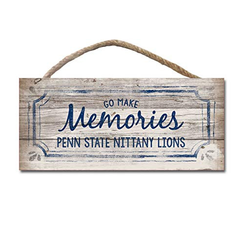 NCAA Legacy Penn State Nittany Lions Wood Plank Hanging Sign 10x5  One Size  Wood