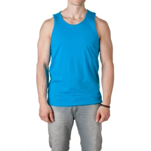 Next Level Mens Premium Jersey Tank -3633- Turquoise 2XL