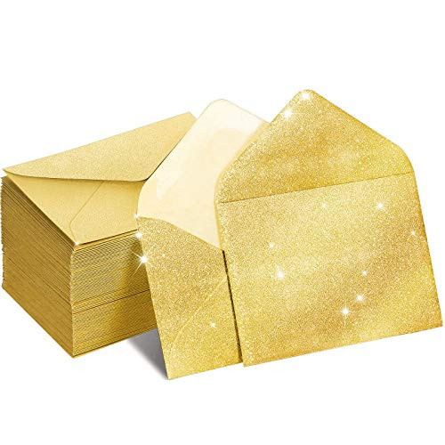 400 Packs Mini Kraft Paper Envelopes Gift Card Envelope Sleeve for Small Gift Cards Invitations Business Notes Tiny Mini Greeting Cards 4 x 2 75 inche