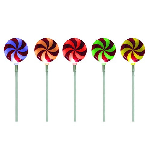 Brite Star 5 ct 26 in H Symphony of Lights Color Changing Light Show Candy Pathmarkers