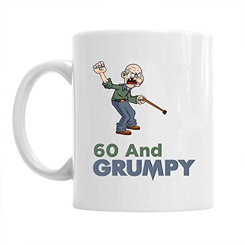 60th Birthday Vintage Gift Mug Present for 60 Men 10oz Coffee Mug