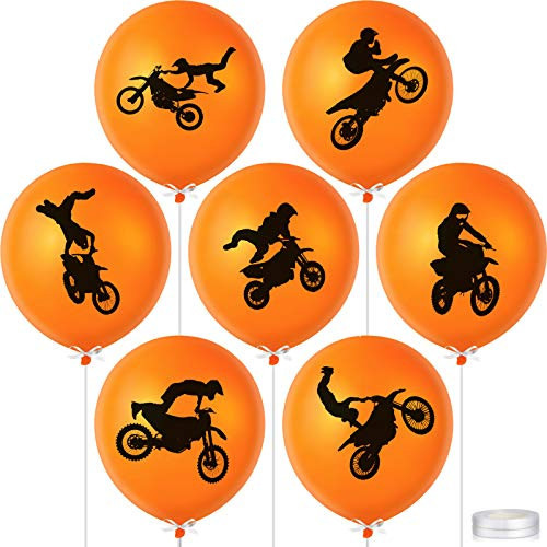 64 Pieces Dirt Bike Party Decorations Latex Balloons Motocross Game Birthday Balloons Party Supplies with 2 Rolls Ribbons for Racing Car Dirt Bike Mot 64 Pieces Dirt Bike Party Decorations Latex Balloons Motocross Game Birthday Balloons Party Supplies with 2 Rolls Ribbons for Racing Car Dirt Bike Mot