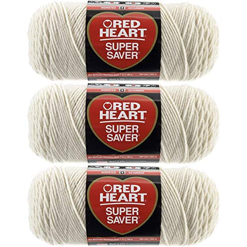 Red Heart Bulk Buy Super Saver Yarn -3-Pack- Aran E300-313 Red Heart Bulk Buy Super Saver Yarn -3-Pack- Aran E300-313