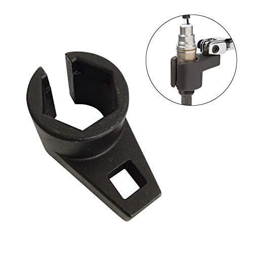 CAROCK 70039 3-8 Drive by 7-8-22mm- O2 Oxygen Sensor Socket Wrench Offset Remove Install Tool Automotive Wrench
