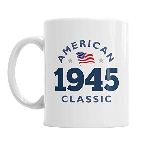 75th Birthday Vintage Gift Mug Present for 75 Men Women 10oz Coffee Mug